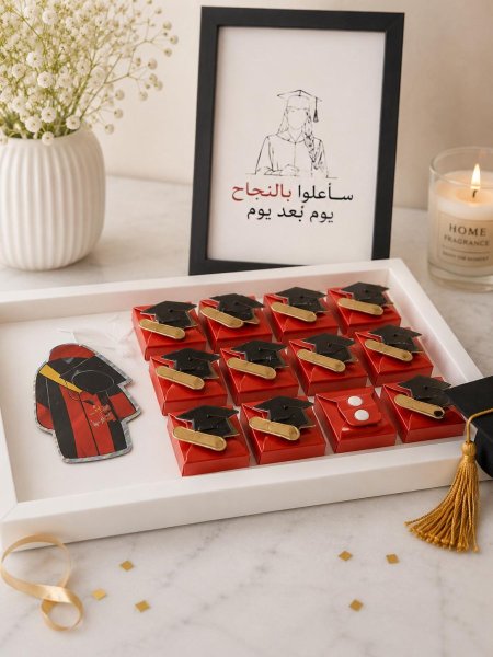 علب توزيعات تخرج